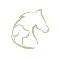 Illustration von Hund und Pferd